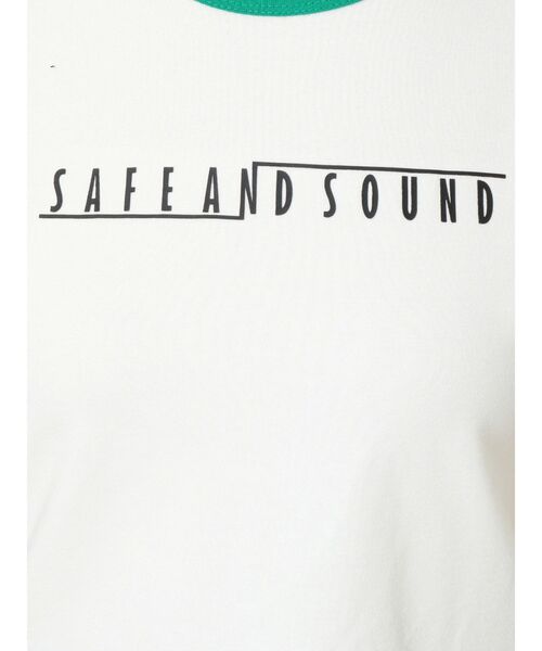 MURUA（ムルーア）の「リンガーTシャツ（Tシャツ/カットソー・レディース・ホワイト/ブラック・FREE）」の18枚目の写真