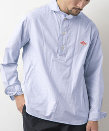 【DANTON/ダントン】ROUND COLLAR P.O SHIRT L/S YOX 丸襟シャツ