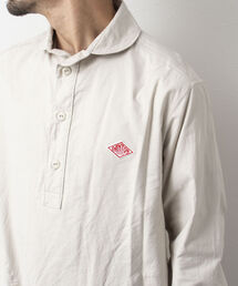 【DANTON/ダントン】ROUND COLLAR P.O SHIRT L/S YOX 丸襟シャツ