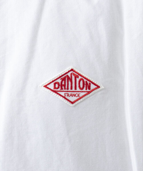 DANTON（ダントン）の「【DANTON/ダントン】ROUND COLLAR P.O SHIRT L/S YOX 丸襟シャツ（シャツ/ブラウス・メンズ・キナリ/ホワイト/ブルー・42/38/40/44）」の9枚目の写真