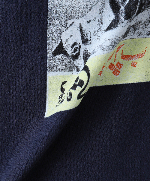 Evisen Skateboards（エビセンスケートボード）の「【EVISEN / エビセン】GOBUJYOU CREW NECK（スウェット・メンズ・ネイビー/レッド・MEDIUM/LARGE）」の17枚目の写真
