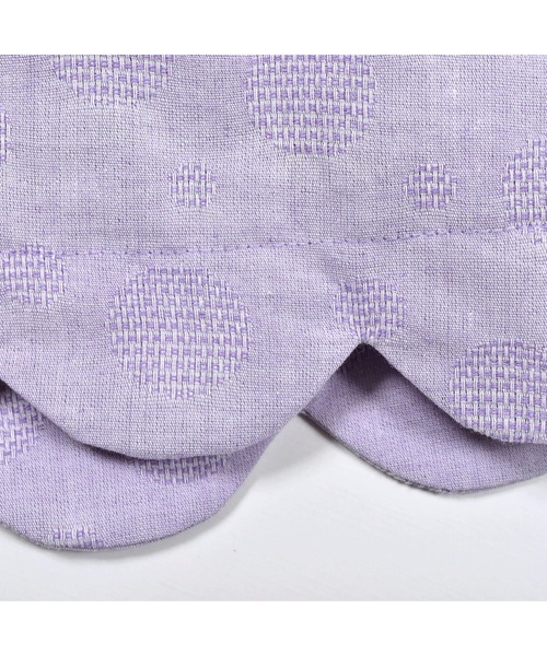 Noeil aime BeBe（ノイユエイムベベ）の「Noeil aime BeBe/裾 スカラップ ドット キュロット (90~130cm)（スカート・キッズ・ネイビー/パープル・120/130/110/100/90）」の12枚目の写真