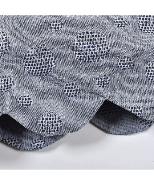 Noeil aime BeBe（ノイユエイムベベ）の「Noeil aime BeBe/裾 スカラップ ドット キュロット (90~130cm)（スカート・キッズ・ネイビー/パープル・120/130/110/100/90）」の18枚目の写真