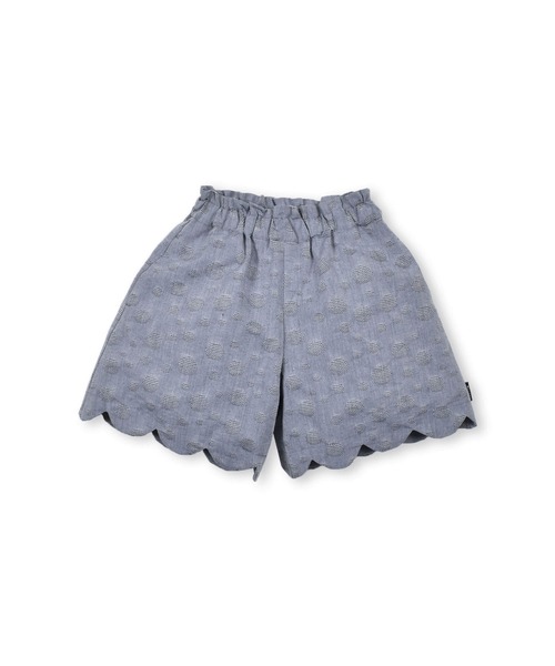 Noeil aime BeBe（ノイユエイムベベ）の「Noeil aime BeBe/裾 スカラップ ドット キュロット (90~130cm)（スカート・キッズ・ネイビー/パープル・120/130/110/100/90）」の14枚目の写真