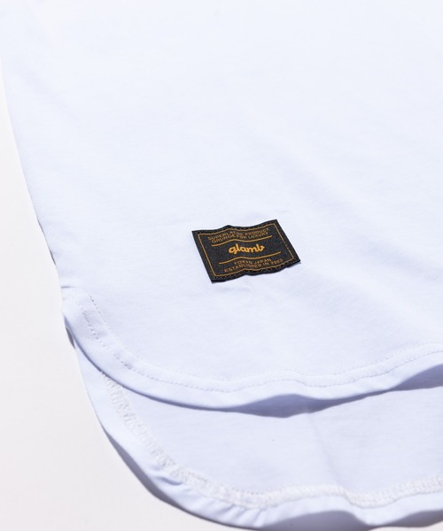 glamb（グラム）の「Hi Neck Tank Top / ハイネックタンクトップ（タンクトップ・メンズ・ホワイト×ブラック/ホワイト/ブラック・M/L/S）」の5枚目の写真