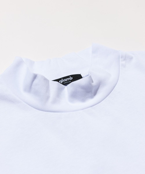 glamb（グラム）の「Hi Neck Tank Top / ハイネックタンクトップ（タンクトップ・メンズ・ホワイト×ブラック/ホワイト/ブラック・M/L/S）」の8枚目の写真