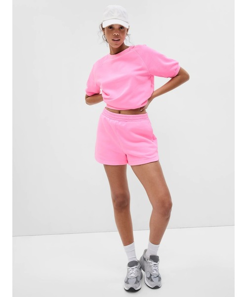 GAP（ギャップ）の「ヴィンテージ ソフトスウェットショートパンツ（スウェットパンツ・レディース・グリーン/ピンク/ブラック/ホワイト系その他/ブルー/ホワイト・M/XS/XXS/L/S）」の8枚目の写真