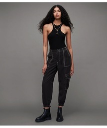 FRIEDA CONTRAST STITCHED CARGO TROUSERS | FRIEDA コントラスト ステッチ カーゴ トラウザー