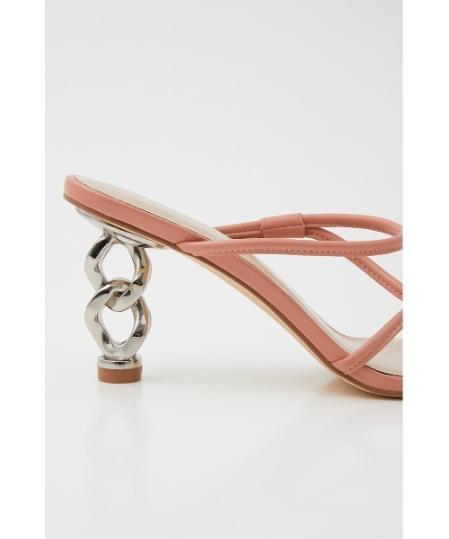 rienda（リエンダ）の「メニ―ラインニュアンスミュール（パンプス・レディース・シルバー/ブラック/ピンク・SMALL/MEDIUM/LARGE）」の4枚目の写真