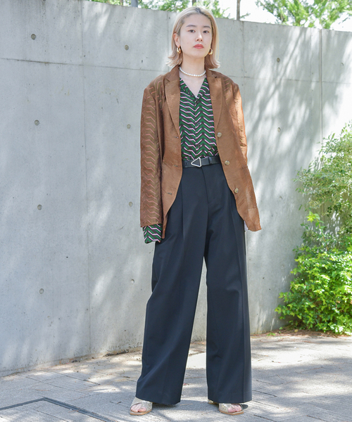 セール】ORGANDY TAILORED ジャケット（テーラードジャケット