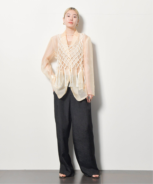 最新コレックション セール】ORGANDY ジャケット（テーラードジャケット TAILORED ジャケット・アウター