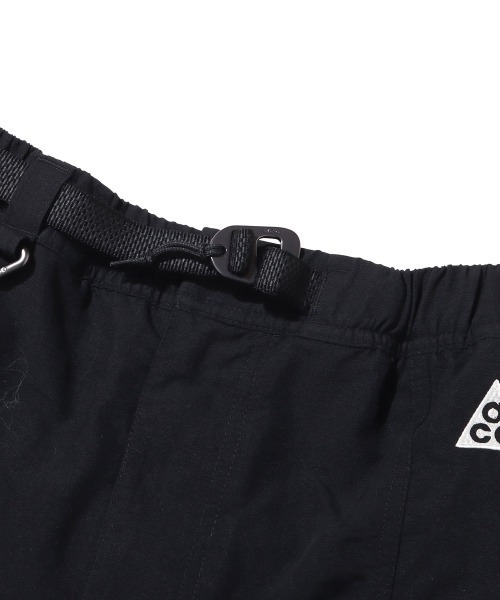 NIKE ACG（ナイキエィシージー）の「NIKE ACG  Snowgras  / ナイキ エーシージー カーゴ ショートパンツ 【SP】（カーゴパンツ・メンズ・ブラック・M/L/XL/XXL/S）」の8枚目の写真