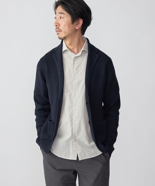 SHIPS(シップス)の「SHIPS: ボイル セミワイドカラー ストライプ ショートスリーブ シャツ(シャツ/ブラウス・メンズ・オフホワイト/ライトグリーン/ライトブルー・SMALL/MEDIUM/LARGE/X-LARGE)」の12枚目の写真
