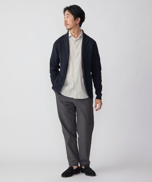 SHIPS(シップス)の「SHIPS: ボイル セミワイドカラー ストライプ ショートスリーブ シャツ(シャツ/ブラウス・メンズ・オフホワイト/ライトグリーン/ライトブルー・SMALL/MEDIUM/LARGE/X-LARGE)」の13枚目の写真