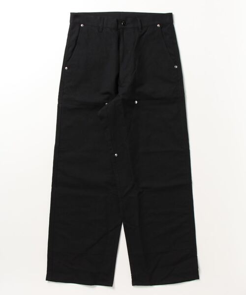URU(ウル)の「URU/ウル/DOUBLE KNEE PANTS(その他パンツ・メンズ・ブラック/ブラウン・2/1)」の2枚目の写真