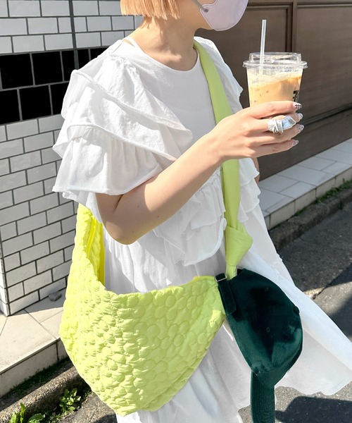 Alley by w closet(アリーバイダブルクローゼット)の「【Alley】バックオープンフリルチュニック(チュニック・レディース・オフホワイト/ピンク/スミクロ・FREE)」の10枚目の写真