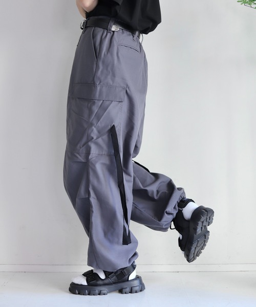 PARACHUTE WIDEパラシュートワイドパラシュート ワイド カーゴパンツ DOOPZ カーゴパンツ Parachute Wide Cargo Pants - パラシュート