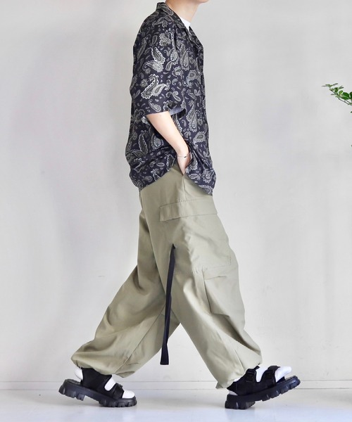 PARACHUTE WIDEパラシュートワイドパラシュート ワイド カーゴパンツ DOOPZ カーゴパンツ Parachute Wide Cargo Pants - パラシュート