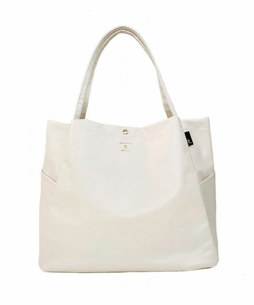 ROOTOTE（ルートート）の「ルートート/PC/A4対応 LT.ミディアムマルシェ.レザレットｰA（ビジネスバッグ・レディース・ブラック/ブルー/シルバー/ホワイト系その他/ピンクゴールド/セージグリーン・FREE）」の2枚目の写真