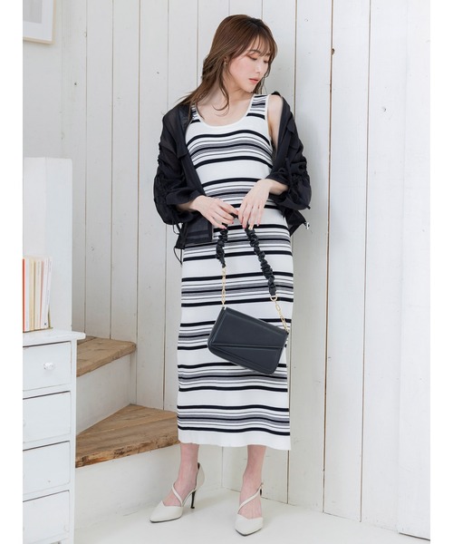 DURAS（デュラス）の「ドロストシアーブルゾン（ブルゾン・レディース・ホワイト/ブラック・FREE）」の18枚目の写真