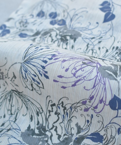 utatane(ウタタネ)の「選べる浴衣3点セット utatane オリジナルデザイン 国内染色 美人映えオフホワイト&先染めベージュ風(浴衣・レディース・ベージュ系5/ベージュ系2/ベージュ系7/ダークオリーブ/ベージュ系1/グレー/ブラウン/ベージュ系8/ベージュ系3/ダークネイビー/ベージュ系4/ベージュ系6・FREE)」の14枚目の写真