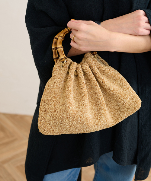 CATERINA BERTINI/カテリナ ベルティーニ】バンブーハンドルBAG