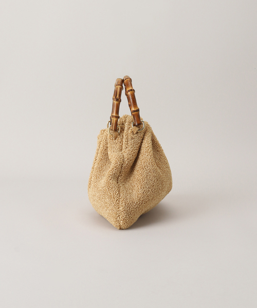 FRAMeWORK(フレームワーク)の「【CATERINA BERTINI/カテリナ ベルティーニ】バンブーハンドルBAG(ハンドバッグ・レディース・ブラック/ベージュ・FREE)」の11枚目の写真
