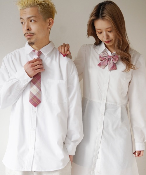 Port（ポート）の「格子縞プリント ネクタイ ＆ 蝶ネクタイ セット_（ネクタイ・レディース・A/B/C/D/E/F/G/H/I/J・FREE）」の11枚目の写真