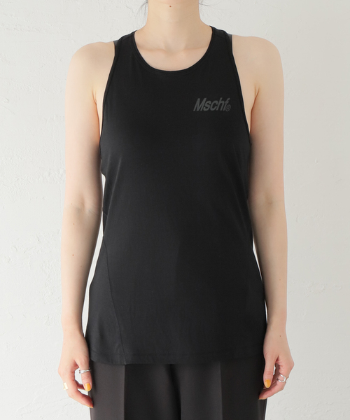 トップス MSCHF STRAP ZIP UP SLEEVELESS ☆MSCHF☆STRAP ZIP UP SLEEVELESS