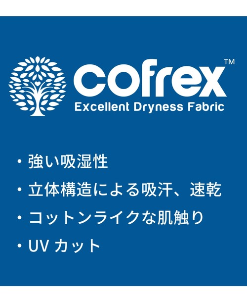 TOKYO SHIRTS(トウキョウシャツ)の「【吸水速乾】【COFREX】配色スキッパー衿 半袖ブラウス(ビジネスシャツ・レディース・ホワイト・S/M/L/LL)」の6枚目の写真