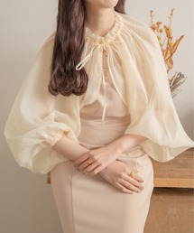 Ambre Neige | ２WAYシアーボリュームボレロ／【WEB/EC限定商品】(シャツ/ブラウス)