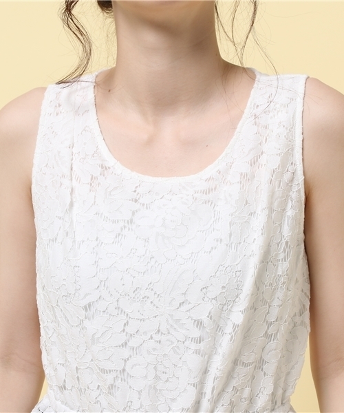 LIMITLESS LUXURY（リミットレスラグジュアリー）の「PROVENCE オールインワン◆（つなぎ/オールインワン・レディース・ネイビー/ブラック/ベージュ・38/36）」の7枚目の写真