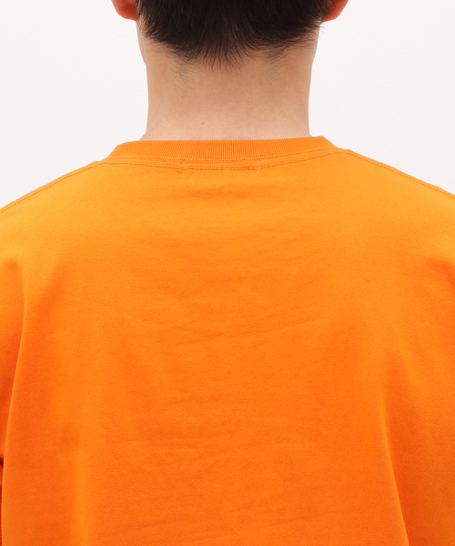 cabaret poval（キャバレーポバール）の「【cabaret poval / キャバレーポバール】Ecobubble S/S Tシャツ（Tシャツ/カットソー・メンズ・ホワイト/オレンジ・LARGE/X-LARGE）」の8枚目の写真