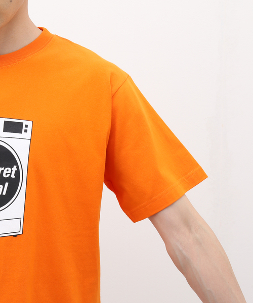 cabaret poval（キャバレーポバール）の「【cabaret poval / キャバレーポバール】Ecobubble S/S Tシャツ（Tシャツ/カットソー・メンズ・ホワイト/オレンジ・LARGE/X-LARGE）」の9枚目の写真