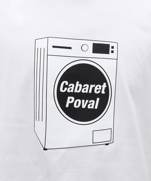 cabaret poval（キャバレーポバール）の「【cabaret poval / キャバレーポバール】Ecobubble S/S Tシャツ（Tシャツ/カットソー・メンズ・ホワイト/オレンジ・LARGE/X-LARGE）」の11枚目の写真