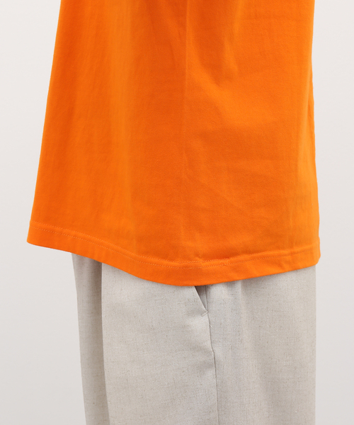 cabaret poval（キャバレーポバール）の「【cabaret poval / キャバレーポバール】Ecobubble S/S Tシャツ（Tシャツ/カットソー・メンズ・ホワイト/オレンジ・LARGE/X-LARGE）」の13枚目の写真