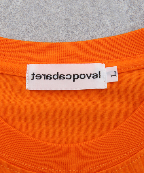 cabaret poval（キャバレーポバール）の「【cabaret poval / キャバレーポバール】Ecobubble S/S Tシャツ（Tシャツ/カットソー・メンズ・ホワイト/オレンジ・LARGE/X-LARGE）」の14枚目の写真