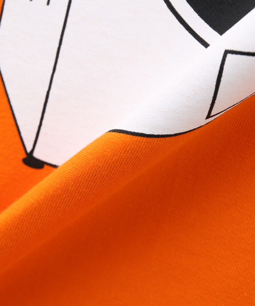 cabaret poval（キャバレーポバール）の「【cabaret poval / キャバレーポバール】Ecobubble S/S Tシャツ（Tシャツ/カットソー・メンズ・ホワイト/オレンジ・LARGE/X-LARGE）」の17枚目の写真