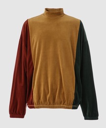 VELOUR MOCKNECK ”RASTA”