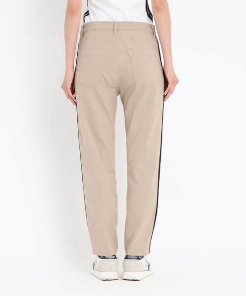 adabat（アダバット）の「◆サイドテープロゴ ストレッチパンツ（その他パンツ・レディース・ナチュラル/カーキ/ダークネイビー・36/38/40）」の12枚目の写真