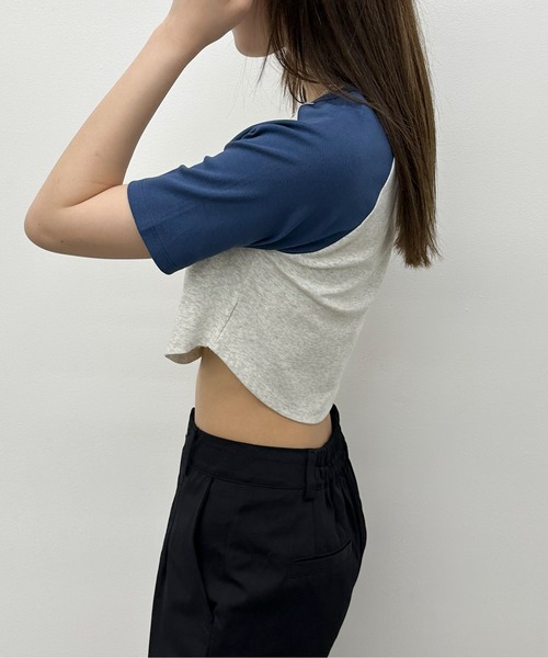 EPIMI E'PIMMY（エピミエピミー）の「オリジナルロゴラグランTシャツ（Tシャツ/カットソー・レディース・オートミール/オフホワイト・MEDIUM）」の5枚目の写真