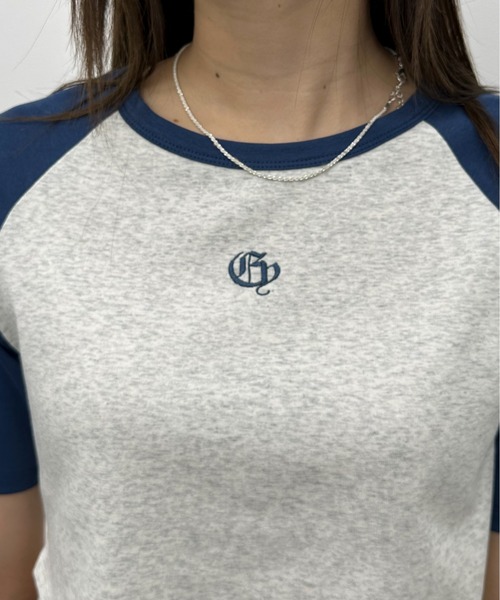 EPIMI E'PIMMY（エピミエピミー）の「オリジナルロゴラグランTシャツ（Tシャツ/カットソー・レディース・オートミール/オフホワイト・MEDIUM）」の8枚目の写真