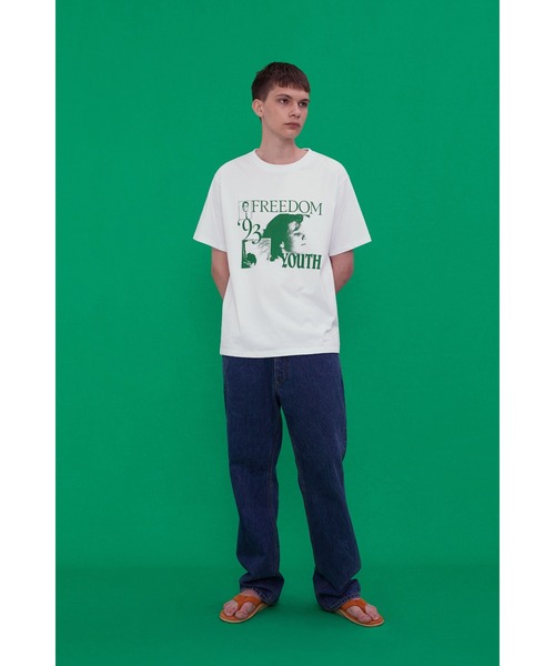 VIVASTUDIO（ビバスタジオ）の「93 TEE（Tシャツ/カットソー・メンズ・ホワイト・MEDIUM/LARGE）」の2枚目の写真