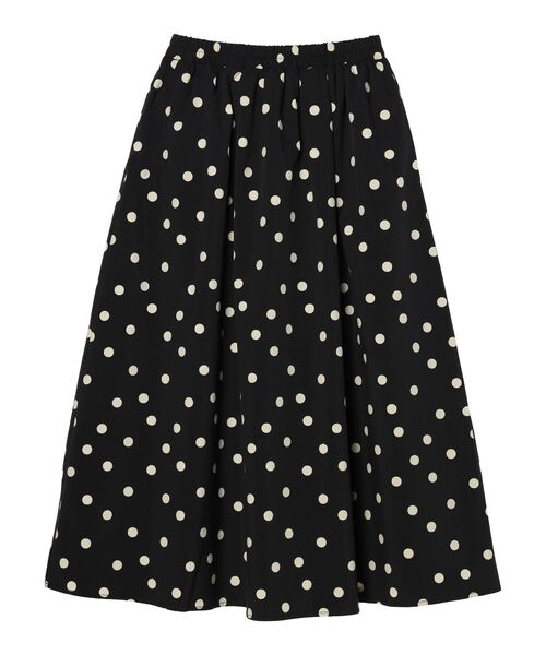 ELENCARE DUE（エレンカーレデュエ）の「・ELENCARE　DUE　ドットタフタスカート（スカート・レディース・アイボリー/ブラック・FREE）」の21枚目の写真