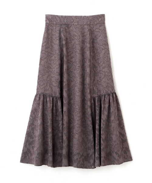 PROPORTION BODY DRESSING（プロポーションボディドレッシング）の「フラワージャガードスカート / 1213220703（スカート・レディース・ブラック/ホワイト系その他/ダークグレー・SMALL/MEDIUM）」の13枚目の写真
