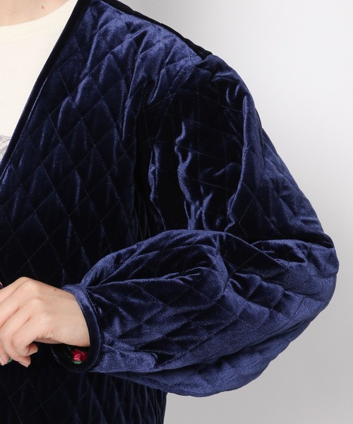 LOWRYS FARM(ローリーズファーム)の「リバーシブルキルティングカーディガン 966565(カーディガン/ボレロ・レディース・ブラック/ネイビー・FREE)」の17枚目の写真