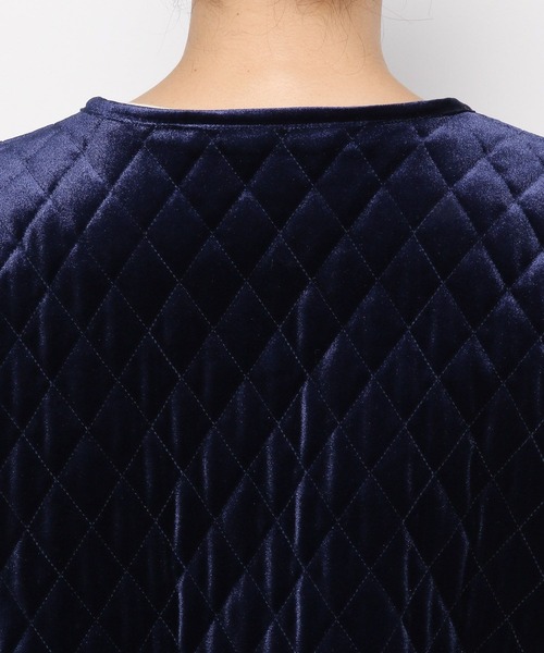 LOWRYS FARM(ローリーズファーム)の「リバーシブルキルティングカーディガン 966565(カーディガン/ボレロ・レディース・ブラック/ネイビー・FREE)」の19枚目の写真