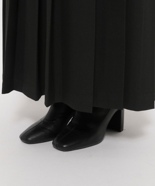 LOWRYS FARM（ローリーズファーム）の「ＴＲプリーツスカート　965189（スカート・レディース・グレー/ブラック/アイボリー・SHORT/LONG）」の18枚目の写真