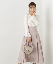 PROPORTION BODY DRESSING | ＜Ｅ＞シアータックフレアスカート / 1213227800(スカート)