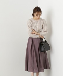 PROPORTION BODY DRESSING | <E>シアータックフレアスカート / 1213227800(スカート)